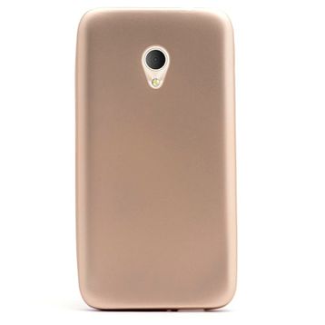 Gpack Alcatel U5 Premier Mat Turkuaz Silikon Kılıf