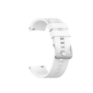 Gpack Amazfit GTR 2E Silikon Kancalı KRD 23 Beyaz Kordon