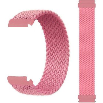 Gpack Amazfit GTS 2E Naylon Solo Loop 135 mm Small KRD 61 Pembe Kordon
