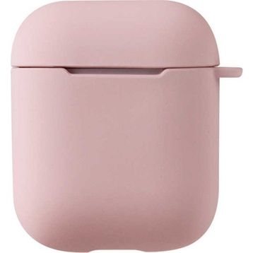 Gpack Apple AirPods Pro Mat Kancalı Silikon A11 Pembe Kulaklık Kılıfı