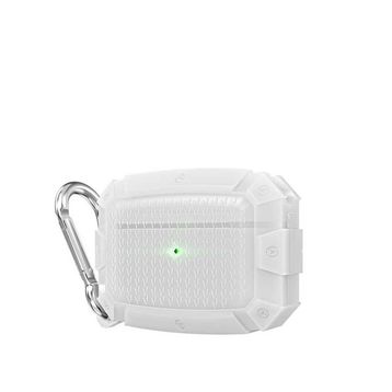 Gpack Apple AirPods Pro Sert Silikon Kancalı A10 Siyah Kulaklık Kılıfı