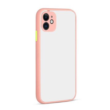 Gpack Apple iPhone 11 Hux Kamera Korumalı Silikon Siyah Kılıf