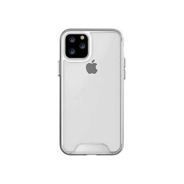 Gpack Apple iPhone 11 Pro Max Gard Nitro Şeffaf Sert Şeffaf Silikon Kılıf