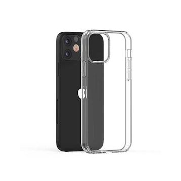 Gpack Apple iPhone 12 Coss Şeffaf Sert Kapak Renksiz Kılıf