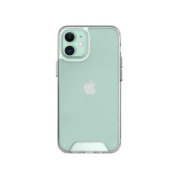 Gpack Apple iPhone 12 Gard Nitro Şeffaf Sert Silikon Renksiz Kılıf