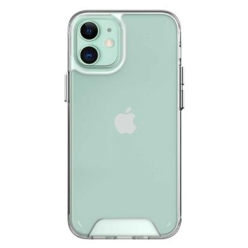 Gpack Apple iPhone 12 Gard Nitro Şeffaf Sert Silikon Renksiz Kılıf