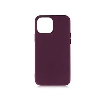 Gpack Apple iPhone 13 Pro Max Korumalı Premier Mat Silikon Kırmızı Kılıf