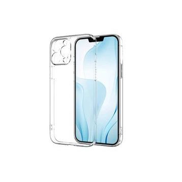 Gpack Apple Iphone 13 Pro Süper Nano Glass Renksiz Kamera Korumalı Silikon Cep Telefonu Kılıfı