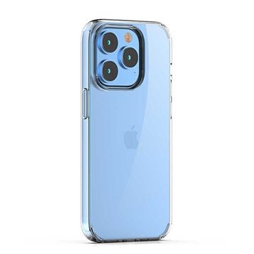 Gpack Apple İphone 14 Pro Coss Şeffaf Silikon 5 mm Sert Silikon Kılıf