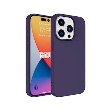 Gpack Apple iPhone 15 Pro Mara Lansman Silikon Mat Soft İçi Süet Kılıf
