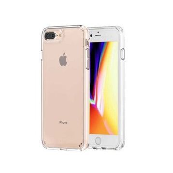 Gpack Apple iPhone 7 Plus Coss Sert Kapak Şeffaf Kılıf