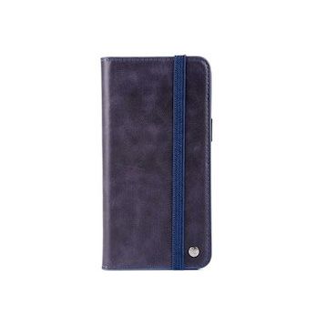 Gpack Apple iPhone 7 Plus Cüzdan Kapaklı Deri Multi 2 -1 Cüzdan Lacivert Kılıf