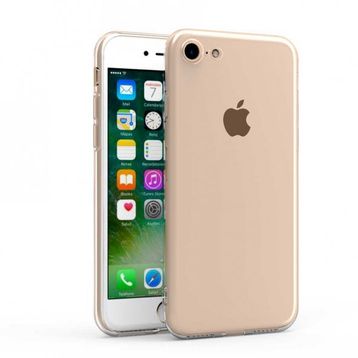 Gpack Apple iPhone SE 2020 Süper Silikon Lux Korumalı Şeffaf Kılıf