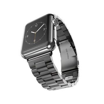 Gpack Apple Watch 40 mm Krd-04 Metal Katlamalı Yandan Klips Kordon
