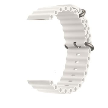 Gpack Apple Watch SE 2 2022 44 mm Yeni Dizayn Silikon Hs05 Kırmızı Kordon