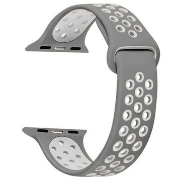 Gpack Apple Watch Ultra Delikli Çift Renk Silikon Kordon