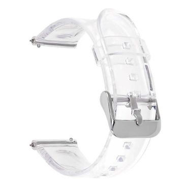 Gpack Carmenta Watch GTT One Metal Tokalı Silikon Krd13 Şeffaf Kordon