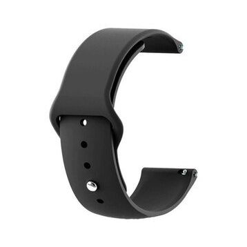 Gpack Garmin Forerunner 265 KRD 11 Siyah Mat Klasik Silikon Kordon