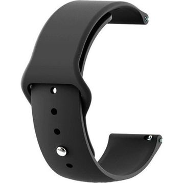Gpack General Mobile GM Watch Mat Klasik Silikon KRD 11 Siyah Kordon