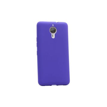Gpack General Mobile GM5 Plus Premier Silikon Mor Kılıf + Nano Glass Koruyucu