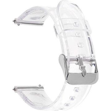Gpack Havit Watch M9030 Pro KRD 13 Renksiz Metal Tokalı Şeffaf Silikon Kordon
