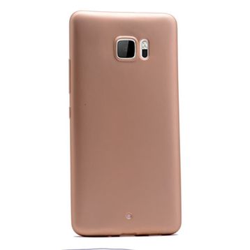 Gpack HTC U Ultra Premier Silikon Esnek Mat Kırmızı Kılıf