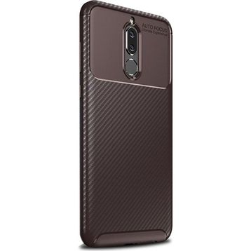 Gpack Huawei Mate 10 Lite Kahverengi Negro Dizayn Silikon Kılıf