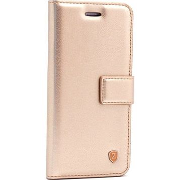 Gpack Huawei P20 Lite Delüx Cüzdan Kartvizitli Gold Kılıf
