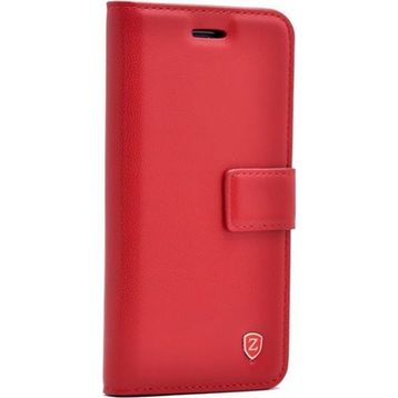 Gpack Huawei P20 Lite Delüx Cüzdan Kartvizitli Nano Ekran Koruyucu Kalem Kırmızı Cep Telefonu Kılıf