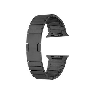 Gpack Huawei Watch GT 2 Sport KRD82 Siyah Metal Çizgi Tasarım Klipsli Kordon