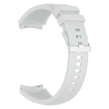 Gpack Huawei Watch Gt 3 Active 46 mm Silikon Kancalı Ayarlanabilir Krd 18 Beyaz Kordon