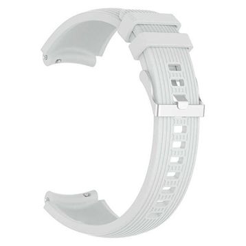 Gpack Huawei Watch Gt 3 Active 46 mm Silikon Kancalı Ayarlanabilir Krd 18 Beyaz Kordon