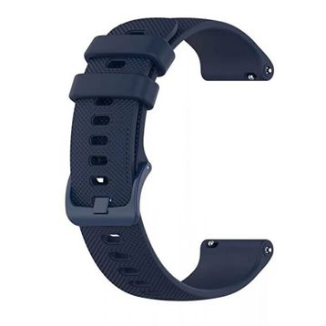 Gpack Huawei Watch GT 3 Elite 46 mm Benekli Kancalı Silikon Lacivert Kordon