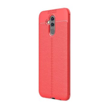 Gpack MHR2400336156 Huawei Mate 20 Lite Niss Deri Görünümlü Silikon Cep Telefonu Kılıf
