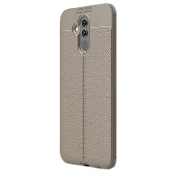 Gpack MHR2400336156 Huawei Mate 20 Lite Niss Deri Görünümlü Silikon Cep Telefonu Kılıf
