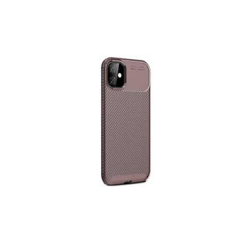 Gpack MHR2876643223 Apple Iphone 11 Negro Karbon Dizayn Silikon Cep Telefonu Kılıf