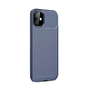 Gpack MHR2876643223 Apple Iphone 11 Negro Karbon Dizayn Silikon Cep Telefonu Kılıf