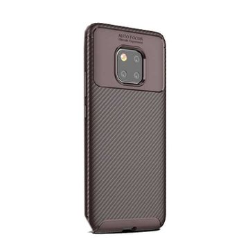 Gpack MHR3262406131 Huawei Mate 20 Pro Negro Karbon Dizayn Silikon Cep Telefonu Kılıf