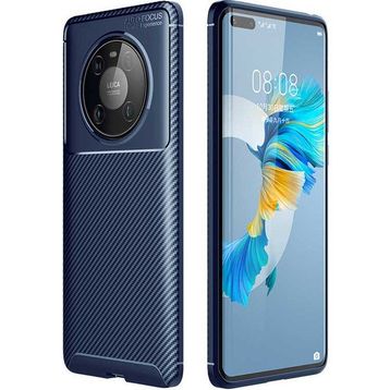 Gpack MHR3262406131 Huawei Mate 20 Pro Negro Karbon Dizayn Silikon Cep Telefonu Kılıf
