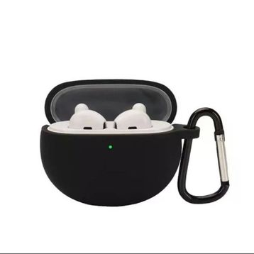 Gpack Oppo Enco Air Mat Kancalı Silikon A61 Siyah Kılıf
