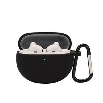 Gpack Oppo Enco Air Mat Kancalı Silikon A61 Siyah Kılıf