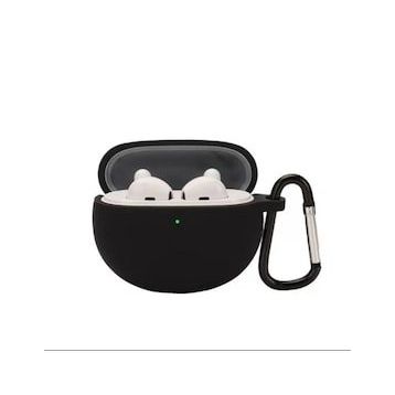 Gpack Oppo Enco Air Mat Kancalı Silikon A61 Siyah Kılıf