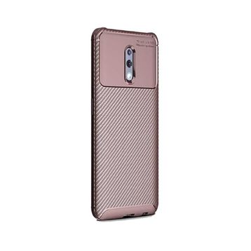 Gpack Oppo Reno Negro Karbon Dizayn Silikon Kılıf