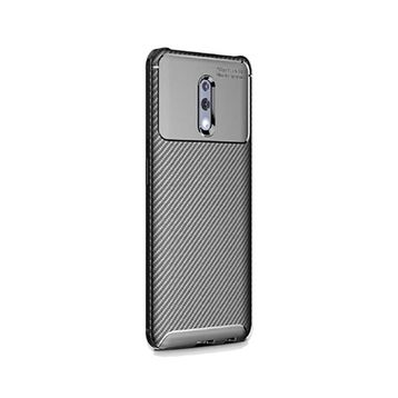 Gpack Oppo Reno Negro Karbon Dizayn Silikon Kılıf