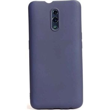 Gpack Oppo Reno Premier Esnek Arka Koruma Lacivert Silikon Kılıf