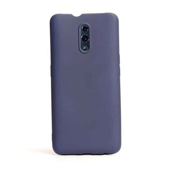 Gpack Oppo Reno Premier Esnek Arka Koruma Lacivert Silikon Kılıf