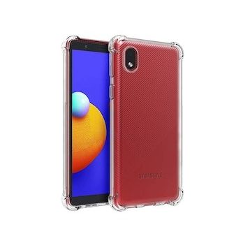 Gpack Samsung Galaxy A01 Core Antishock Ultra Koruma Sert Kapak Şeffaf Kılıf