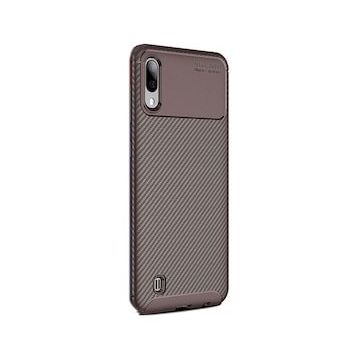 Gpack Samsung Galaxy A10 Negro Karbon Silikon Kılıf