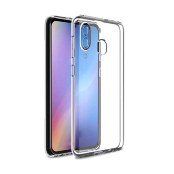 Gpack Samsung Galaxy A20 Kamara Korumalı Şeffaf Silikon Kılıf