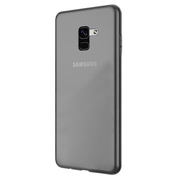 Gpack Samsung Galaxy A8 Plus 2018 0.2 mm Mavi Silikon Kılıf